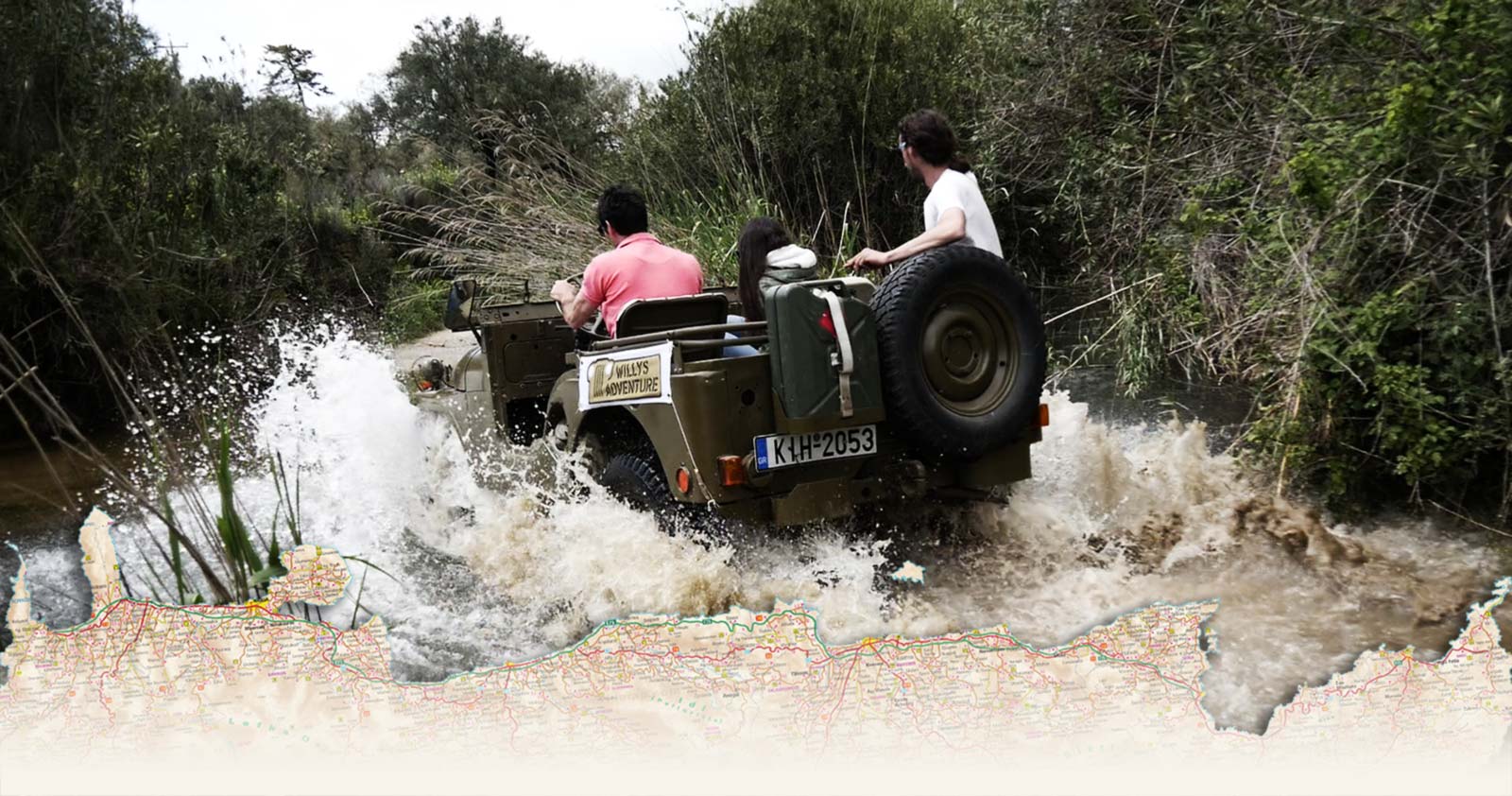 Willys adventure jeep safari day tours excursions crete greece